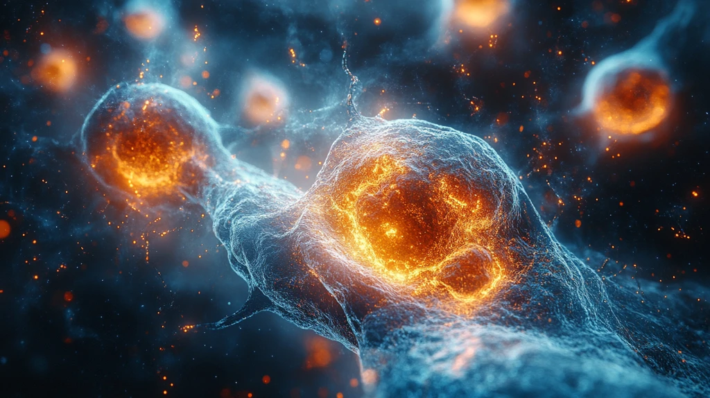 细胞结构数字艺术