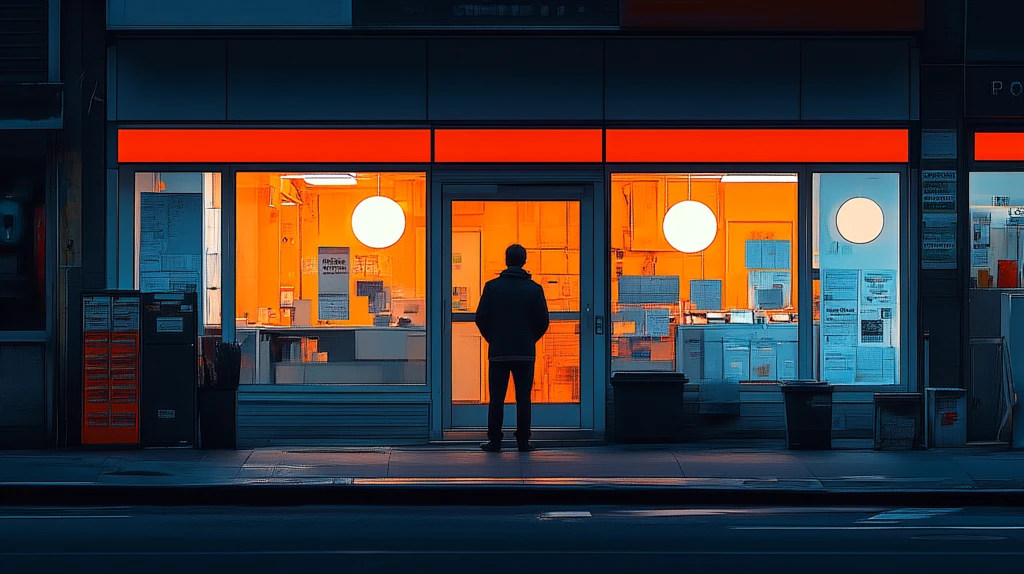 关门后的办公室