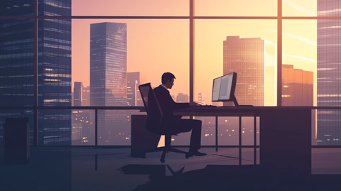 日出时分的工作