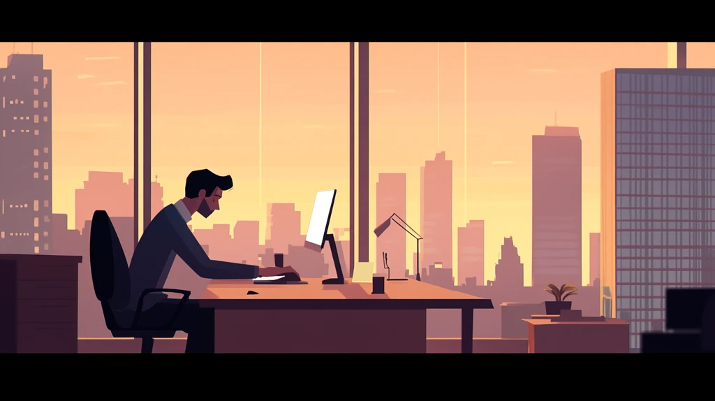 日出时分的工作