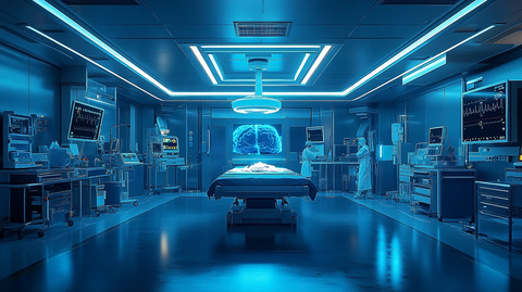 脑部手术设备展示