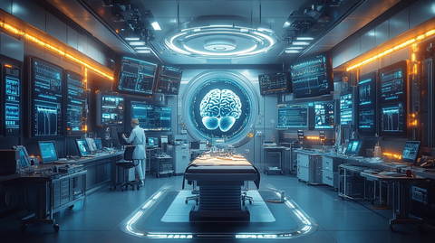 脑部手术设备展示