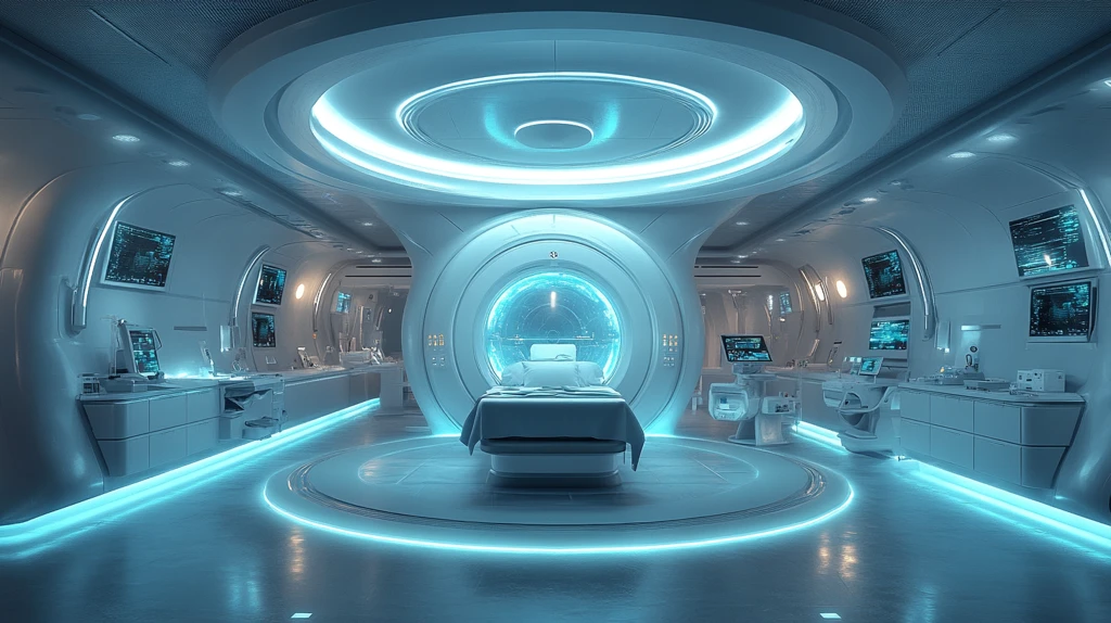 圆形医院检查室