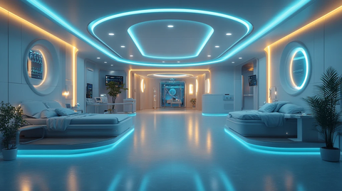 圆形医院检查室