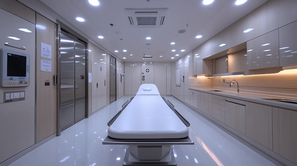 环形医疗检测区