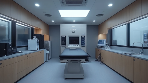 环形医疗检测区