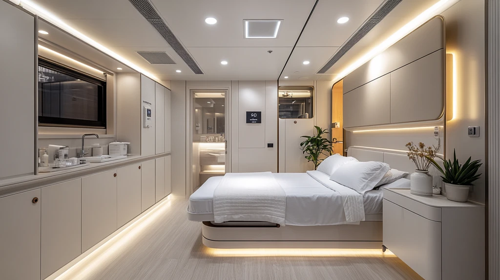 环形医疗检测区