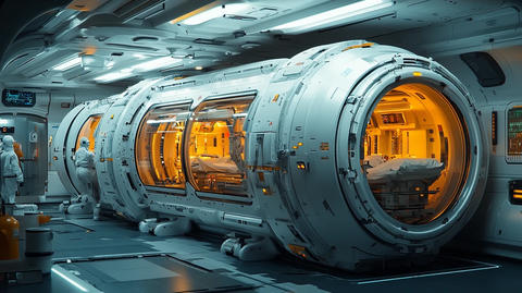 太空医疗科技场景