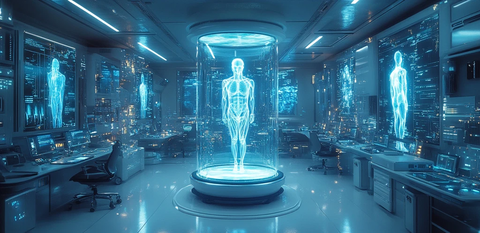 人体结构全息显示
