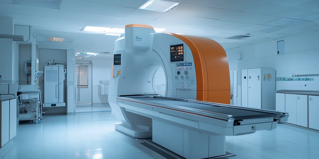 放射机器侧面图