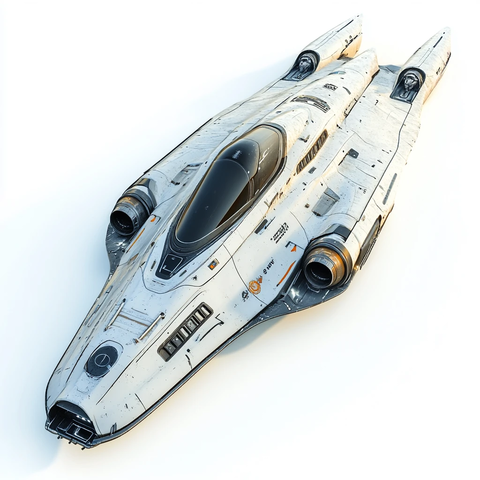 星际飞船未来感