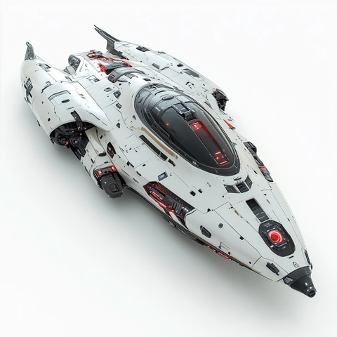 星际飞船未来感