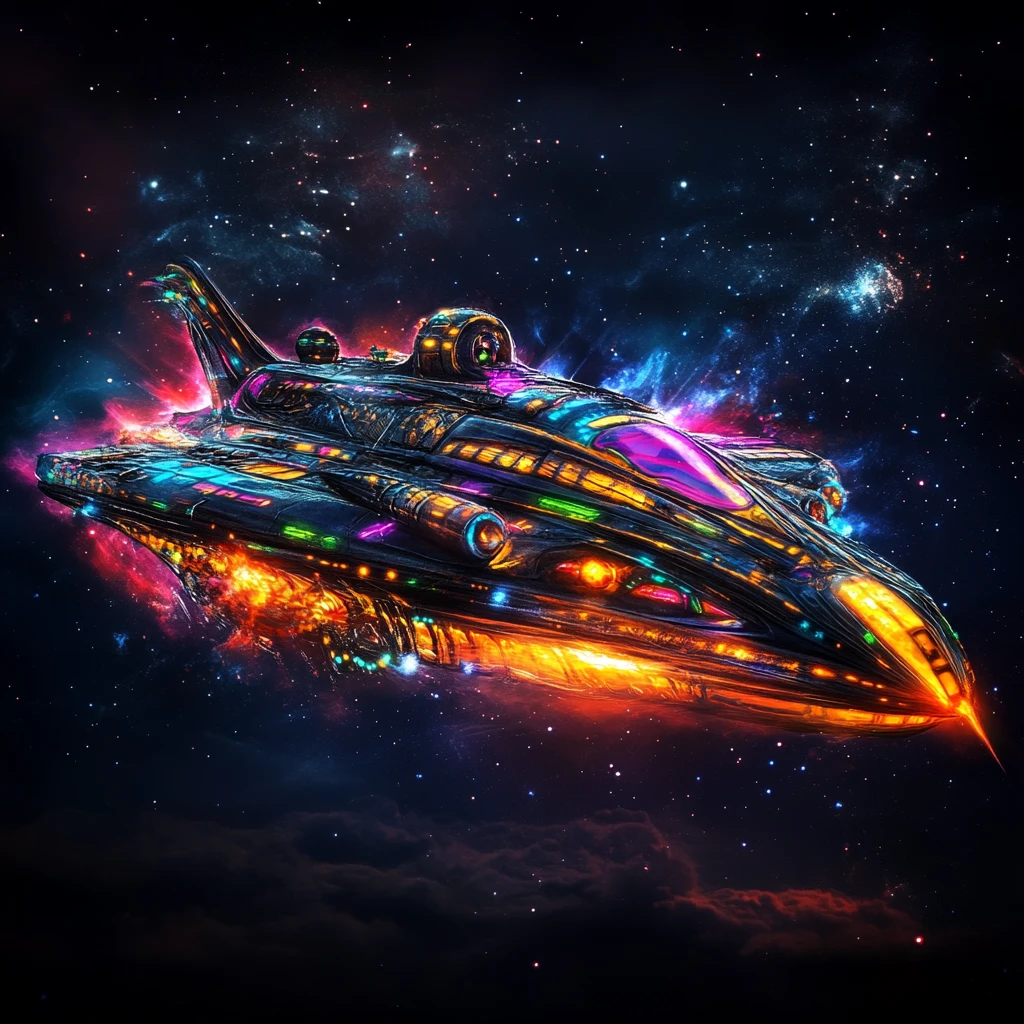 太空船好奇展示