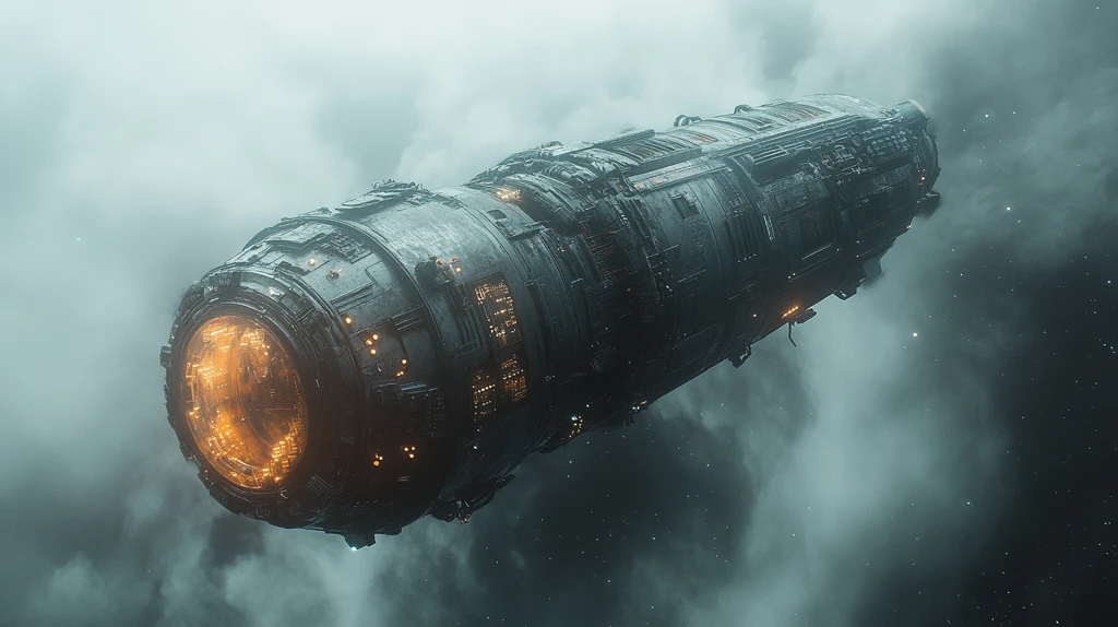 金属数据舱漂浮