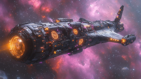 星际飞船拼接体