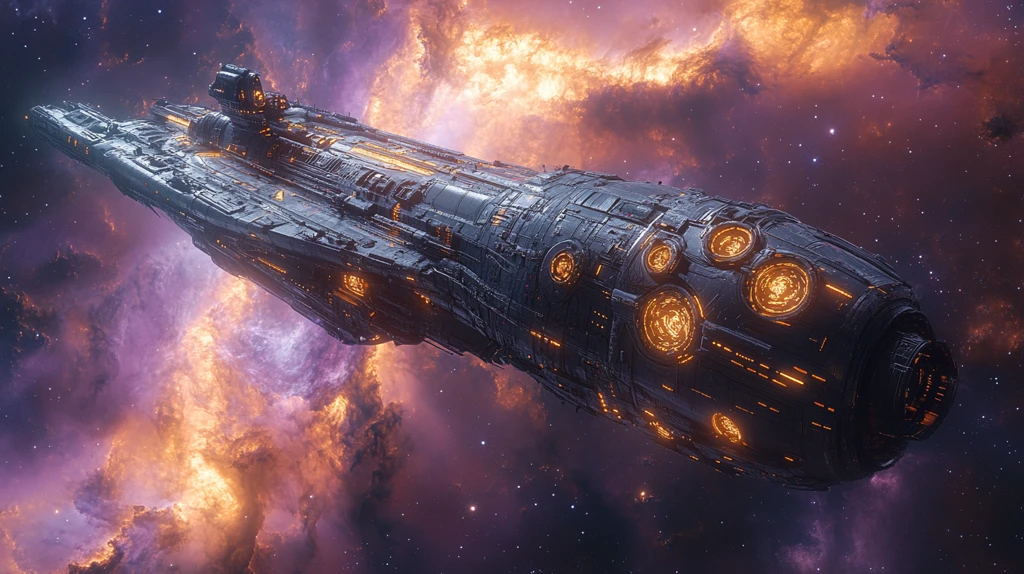 星际飞船拼接体