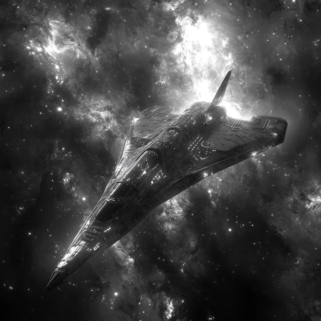 星舰宇宙金属反射