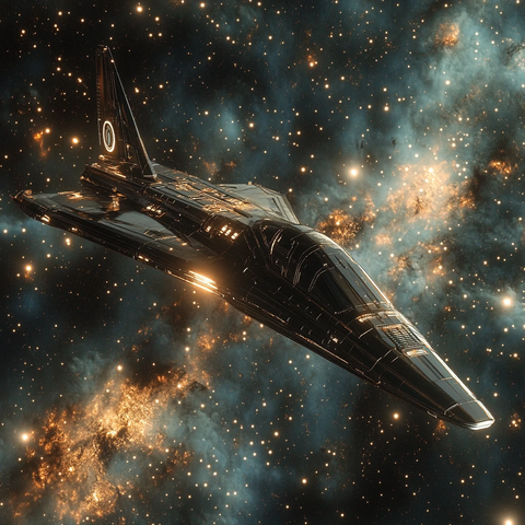 星舰宇宙金属反射