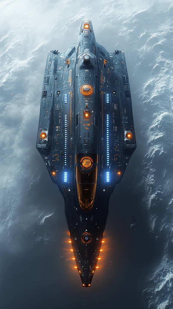 蓝色机翼灯光飞机