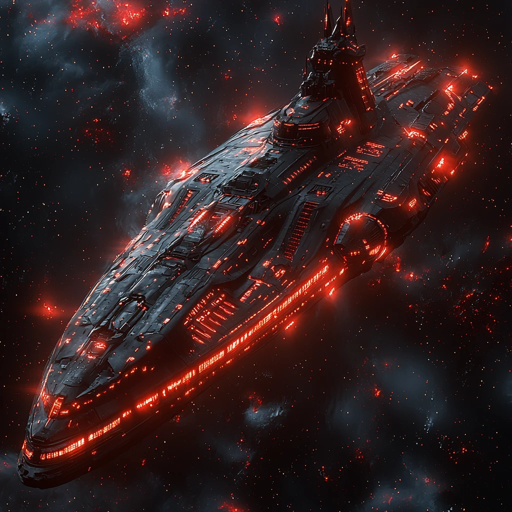 哥特式尖角战舰