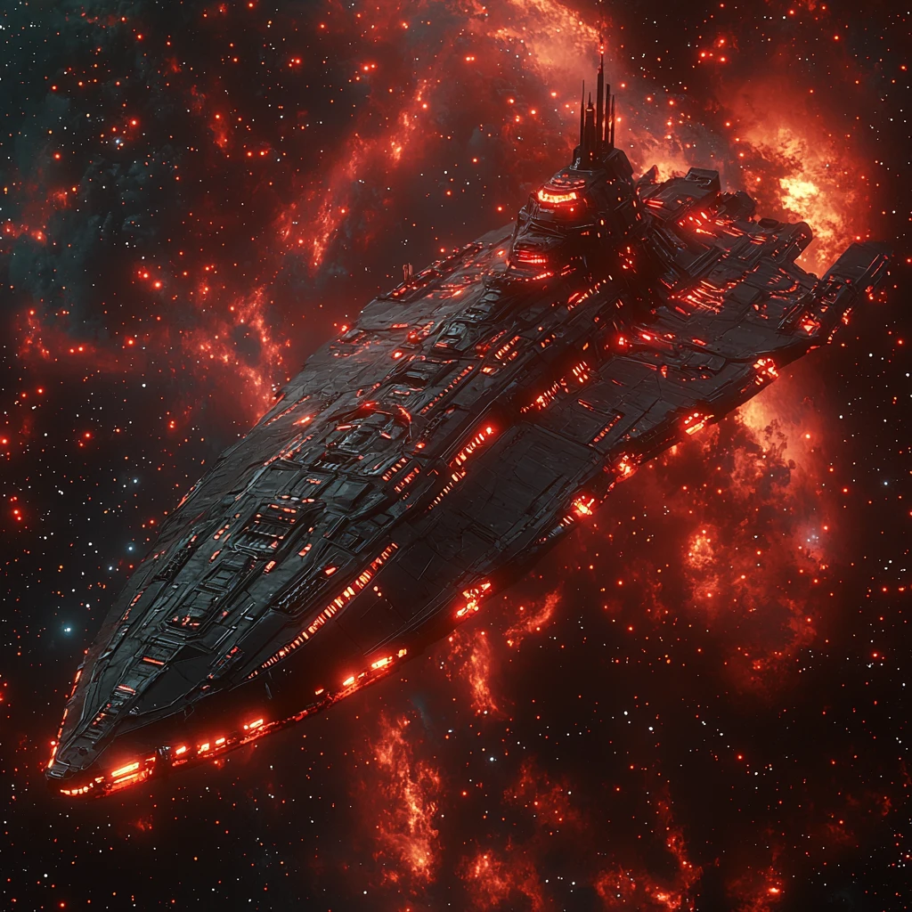 哥特式尖角战舰