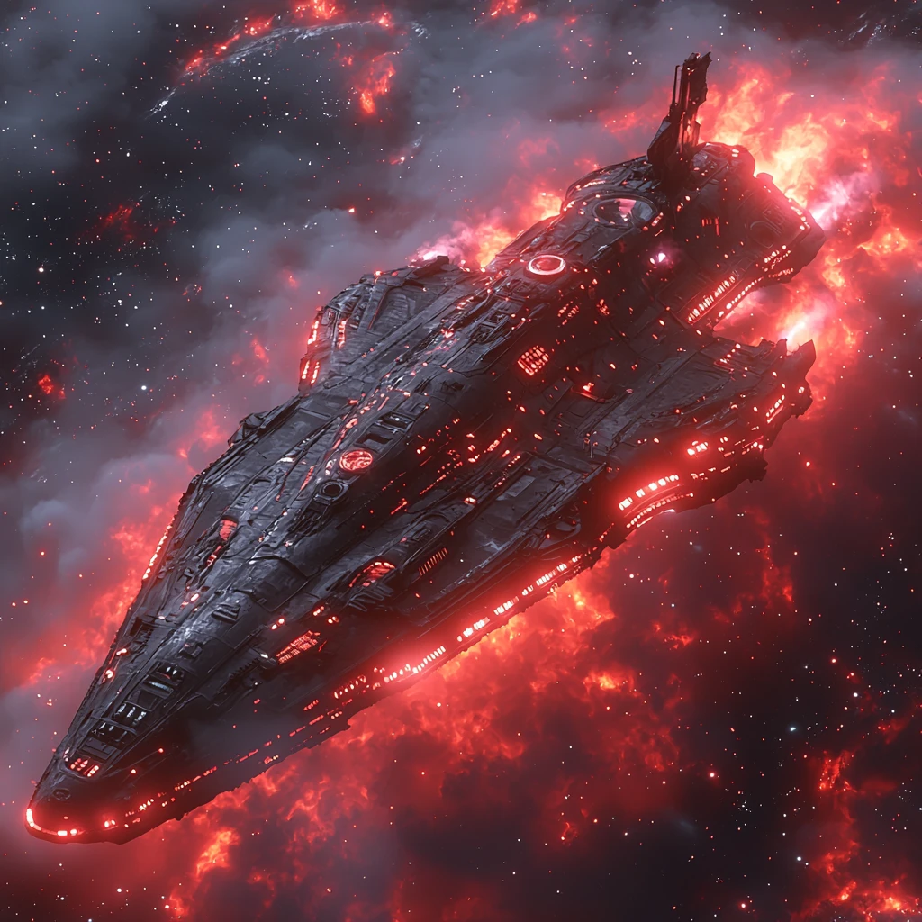 哥特式尖角战舰