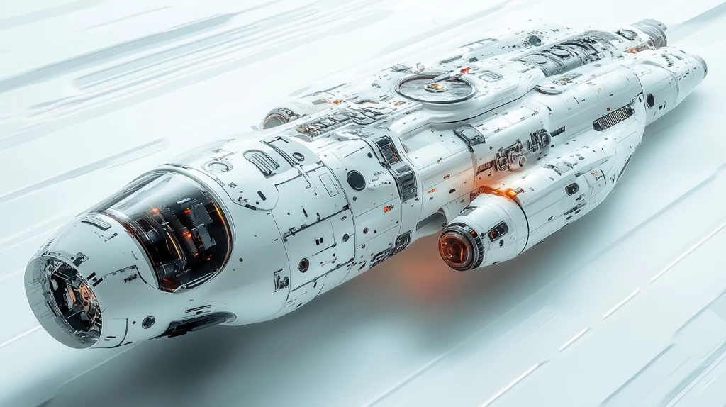 太空船机械模型