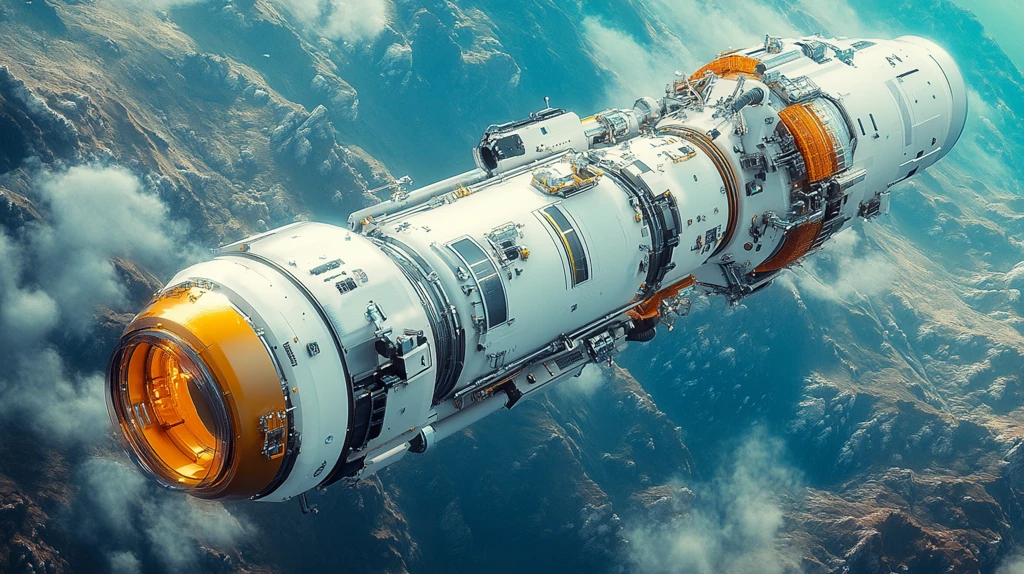 太空船机械模型