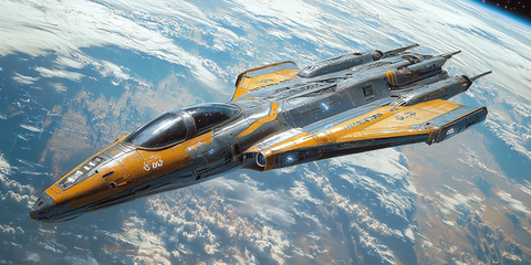 金蓝飞船入大气