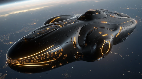 鲸鱼基地太空船