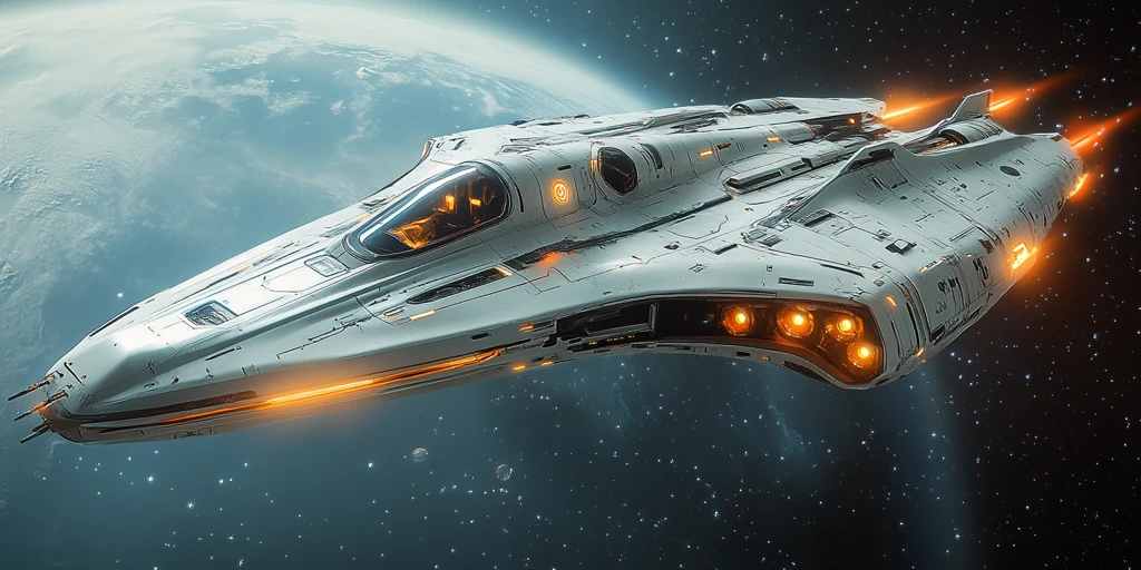 未来太空飞船