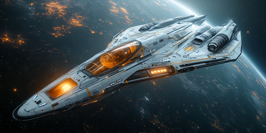 未来太空飞船