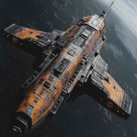 锈迹斑驳的舰船