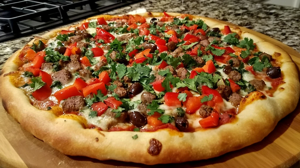 土耳其牛肉披萨