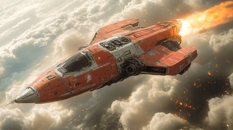 星舰侧面喷射推进