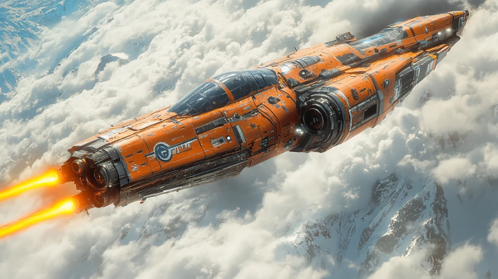 星舰侧面喷射推进