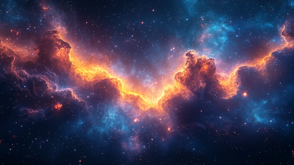 星云星空背景图