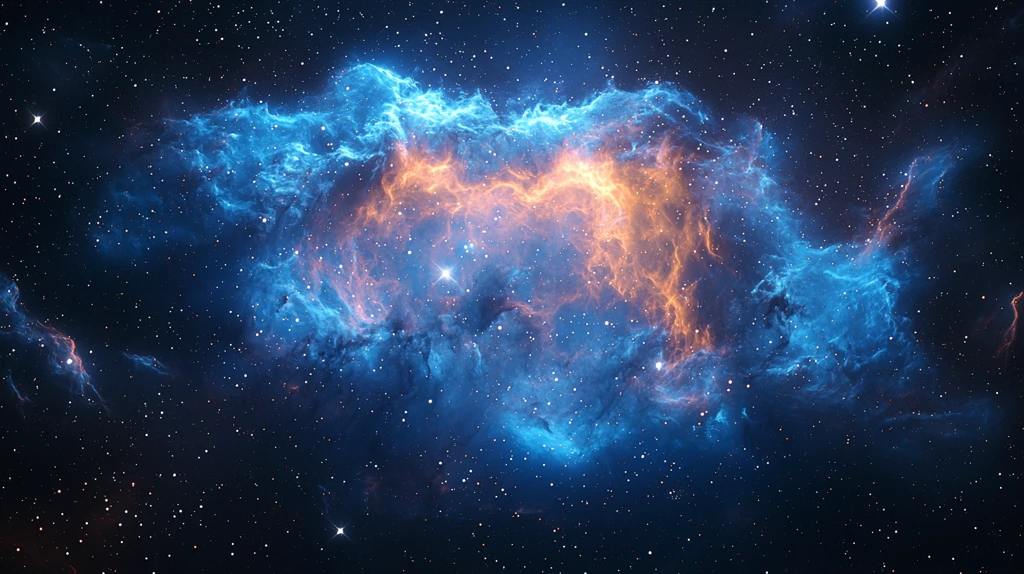 蓝紫星云与星群