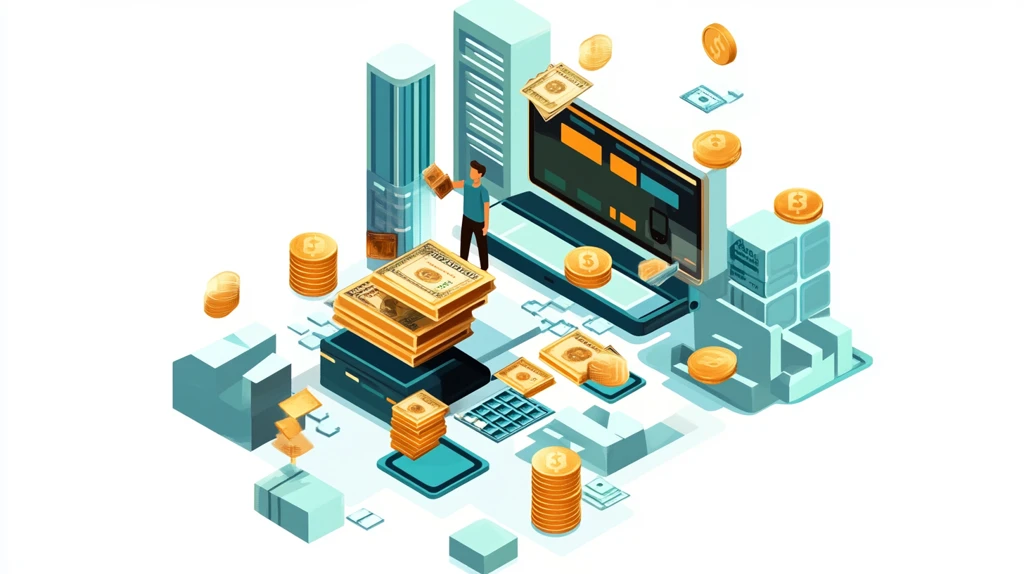 在线创业营销图