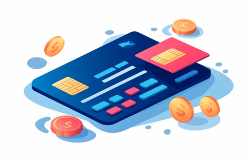 仪表盘指向信用卡