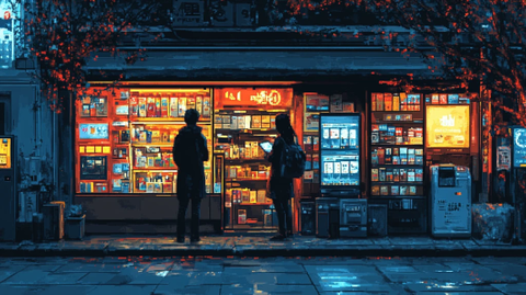 顾客与选品界面