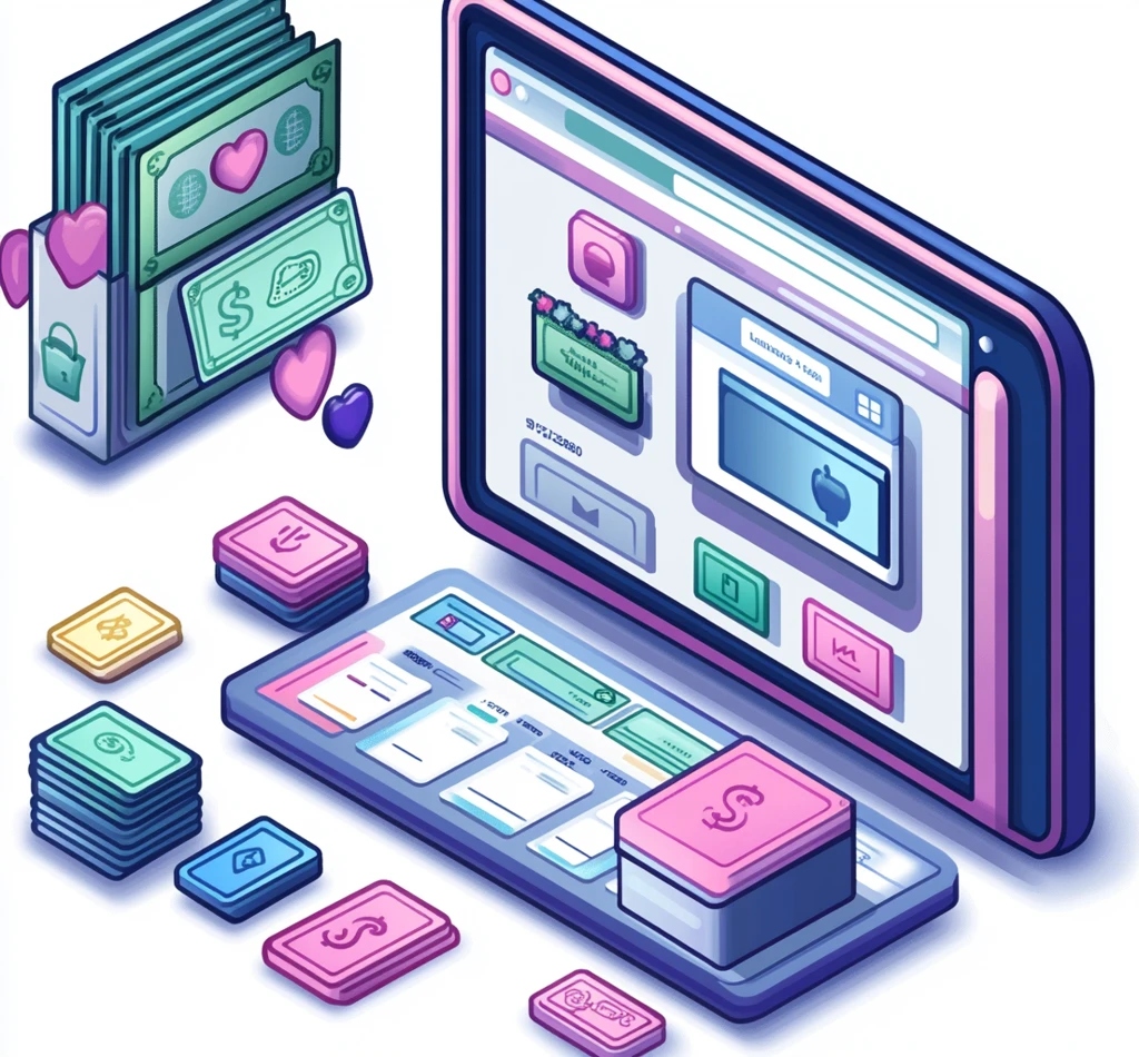 应用界面与金钱