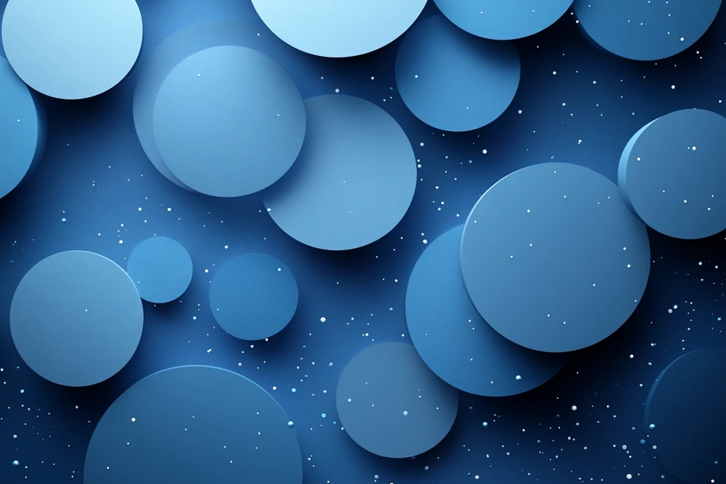 蓝白圆圈英雄图