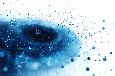 蓝白圆圈英雄图