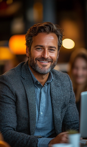 经理与客户握手