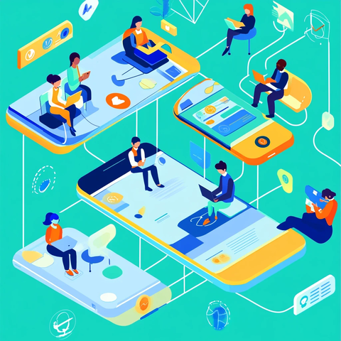 智能手机社交互动