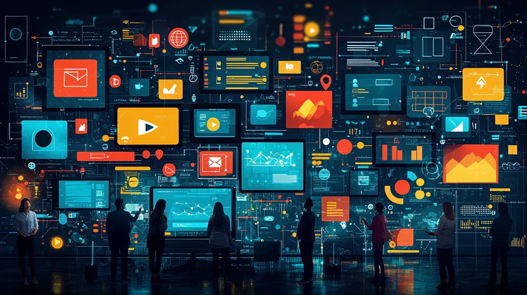 数字内容互动场景