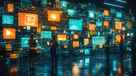 数字内容互动场景