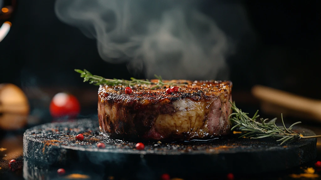 西餐牛排氛围图