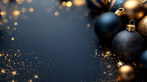 金色光耀新年卡